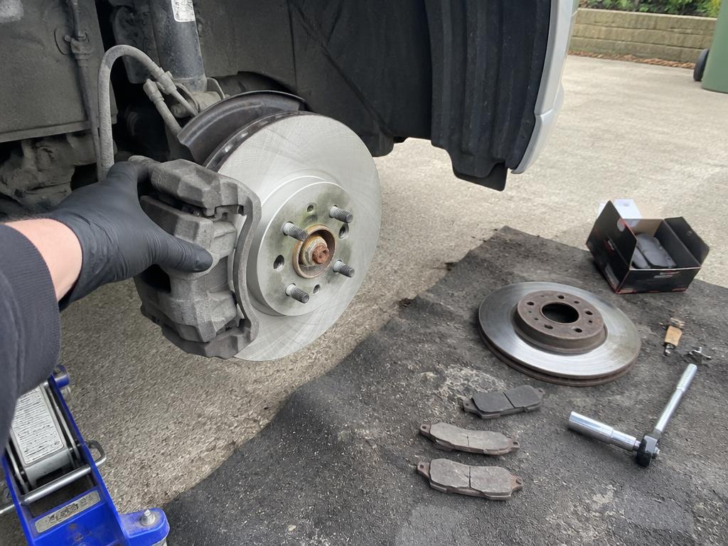 Brake pads & rotors replaced